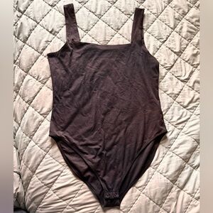 Black Tank Bodysuit